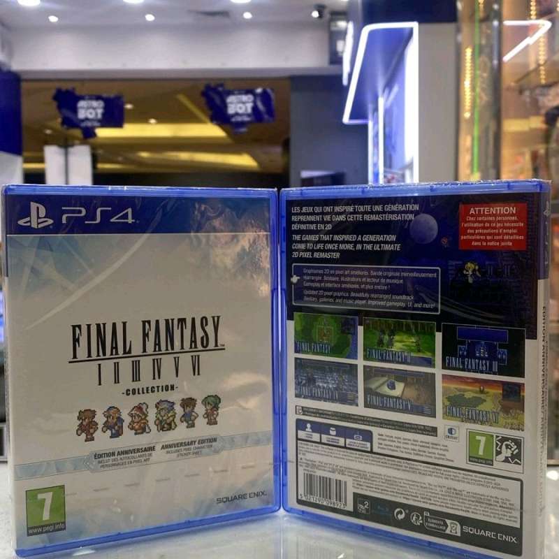 ps4 final fantasy I -VI collection anniversary edition