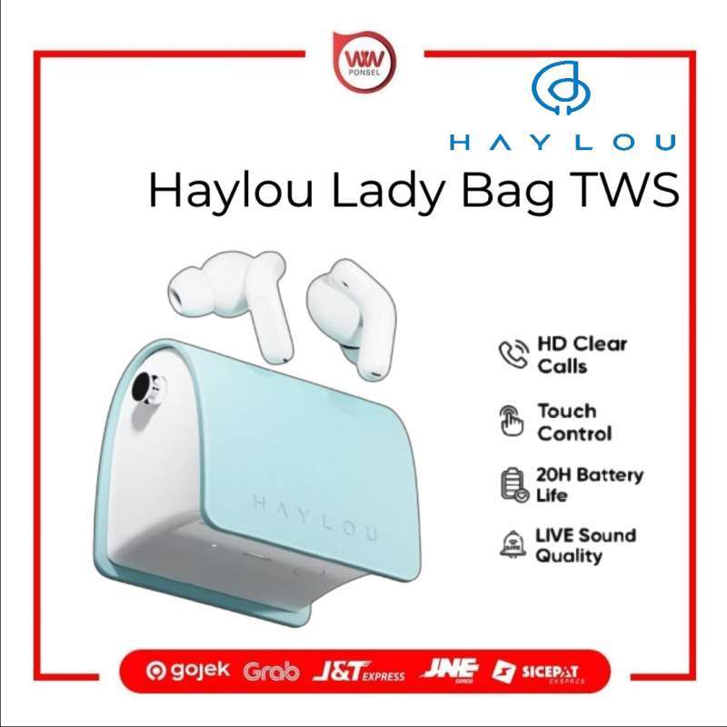 Haylou Lady Bag TWS True Wireless Earbuds Bluetooth Headset ANC