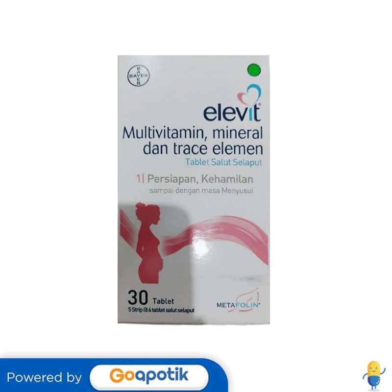 Elevit Box Jual Elevit Box Isi 30 Tablet Salut Selaput Di Seller Apotek Aslam ...