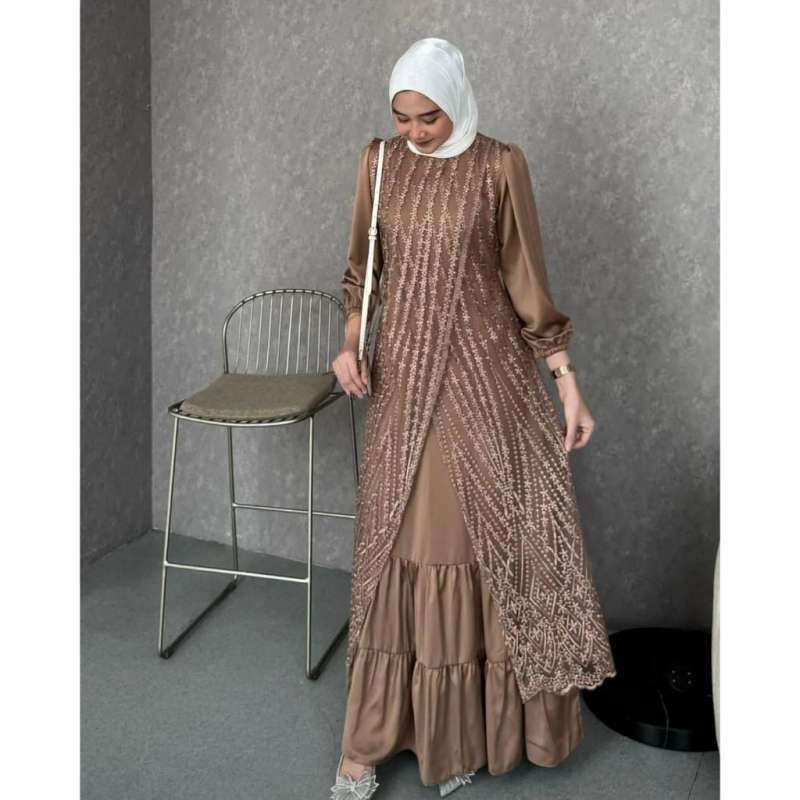Jual Olivia Dress Ld 120 Gaun Pesta Mewah Elegan Bahan Velvet Mix Brokat  Gamis Kondangan Kekinian 2024 Di Seller Lovalotta.id - Cipedak, Kota  Jakarta Selatan | Blibli