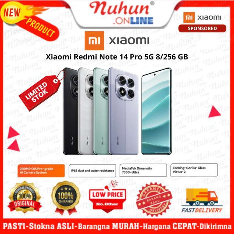 Xiaomi Redmi Note 14 Pro 5G 8/256 GB IP68 MediaTek Dimensity 7300 Ultra  Corning Gorilla Glass