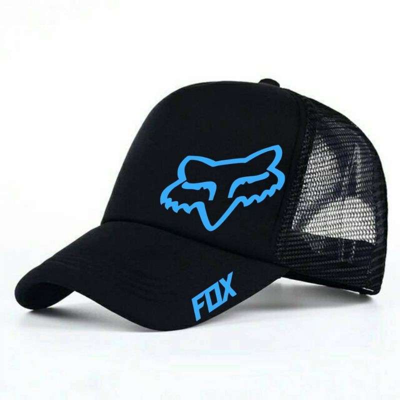 Topi Trucker Jaring Hat Cap Distro Hewan Fox rubah banyak WARNA NAMA  TULISAN GAMBAR LOGO SABLON BEBAS SATUAN polos custom indonesia pria wanita  keren