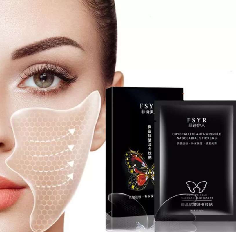 Promo Ori 100% Masker Wajah Colagen 6d Masker Smile Line Dahi Mata