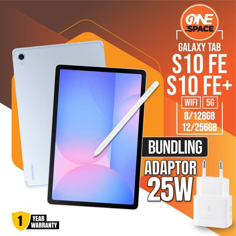Samsung Galaxy Tab S10 FE Plus dengan RAM Besar 12GB, Layar 13.1 WQXGA+, dan Konektivitas 5G. Ideal untuk Kreator dan Pecinta Hiburan
