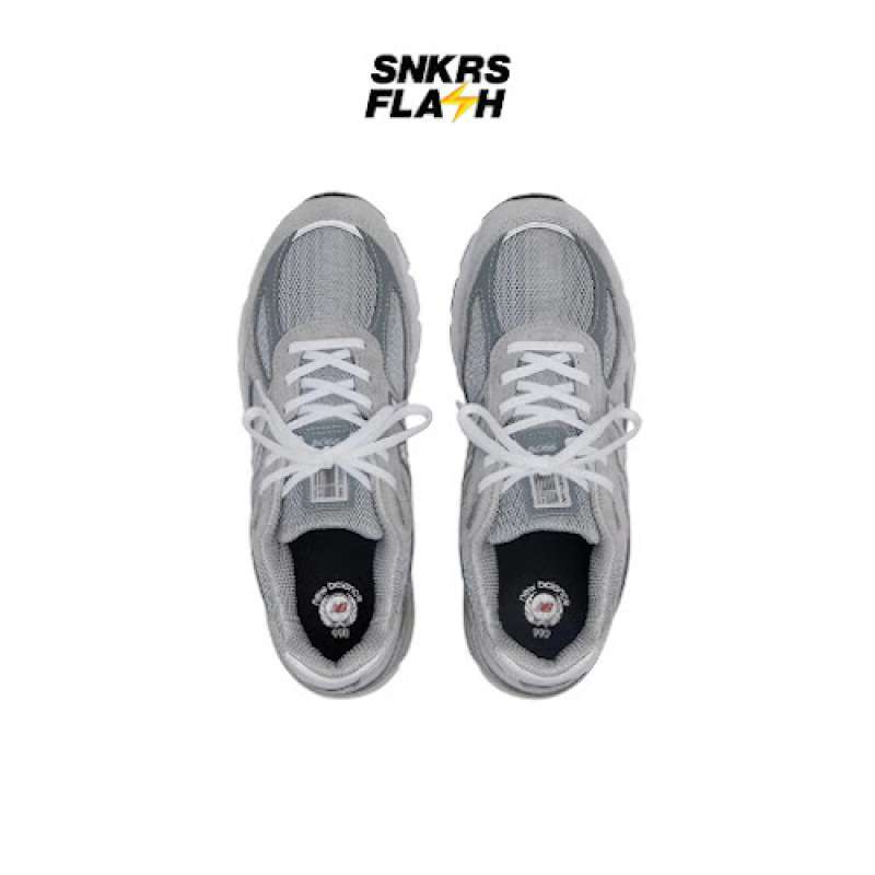 Promo Sepatu Sneakers Unisex New Balance 990 V4 Made In Usa Grey