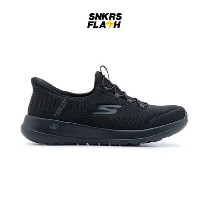 Joy Paradise Skechers Go Walk Joy Mens Black Black Skechers Go - Main Image