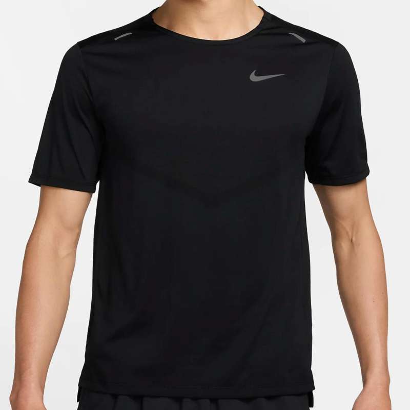 Baju Lari Pria Nike Dri Fit Rise 365 Black CZ9185-013