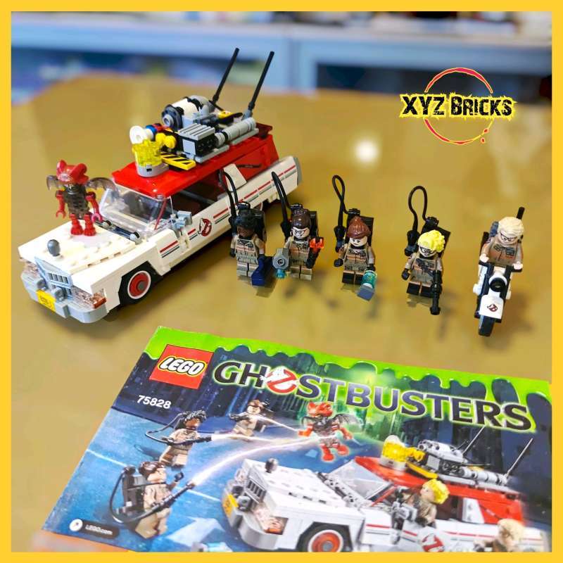 LEGO 75828 Ghostbusters Ecto-1 USED Complete