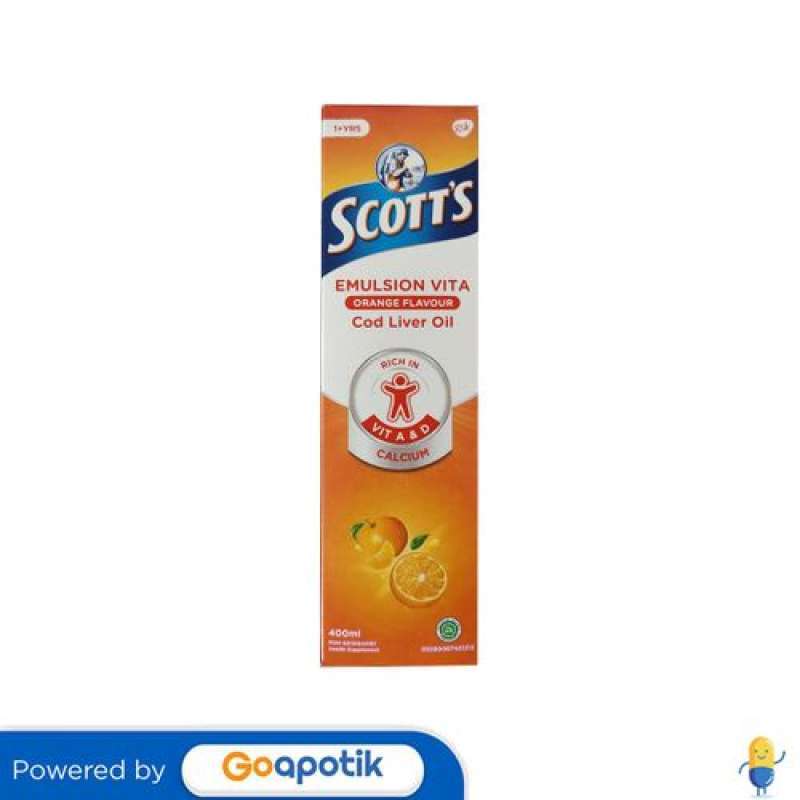 Scott Rasa Jual Scott's Emulsion Vita Rasa Jeruk Sirup 400 Ml Di Seller Apotek ...