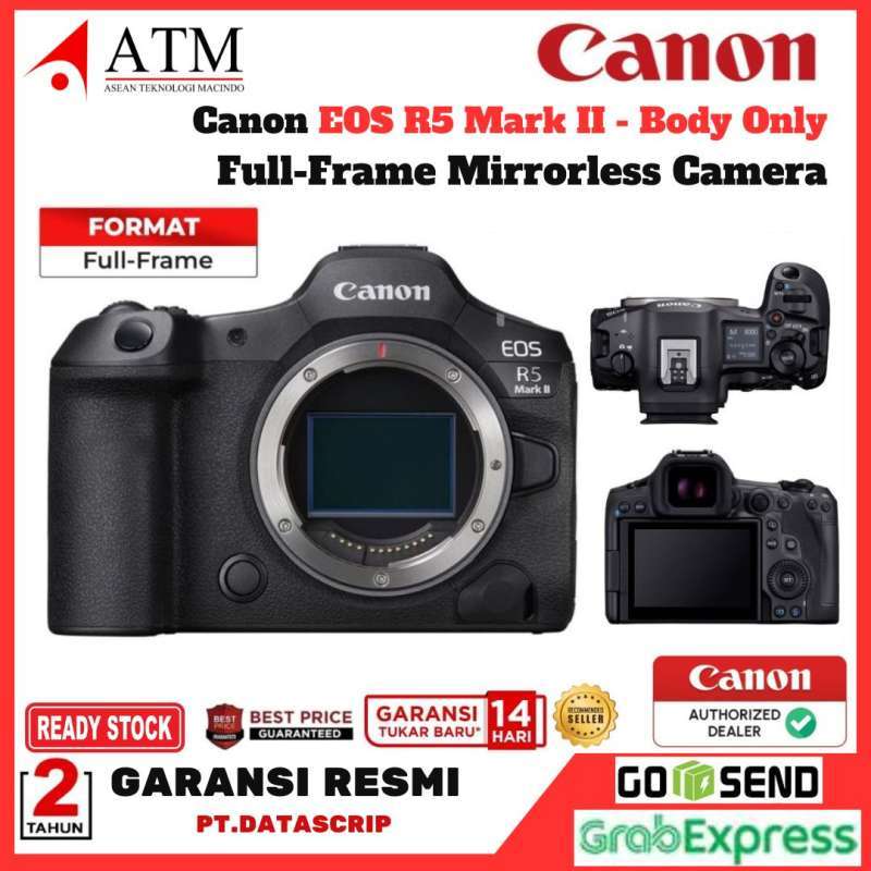 Canon EOS R5 II Body Only Mirrorless Camera Canon R5 Mark Body EOS R5II  Garansi Resmi