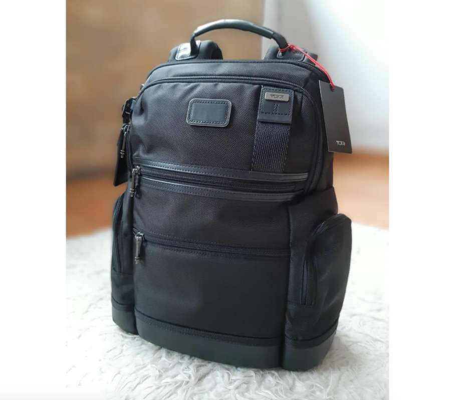 Promo Tumi Parrish Backpack Bag - Tas Ransel Pria - Black Diskon