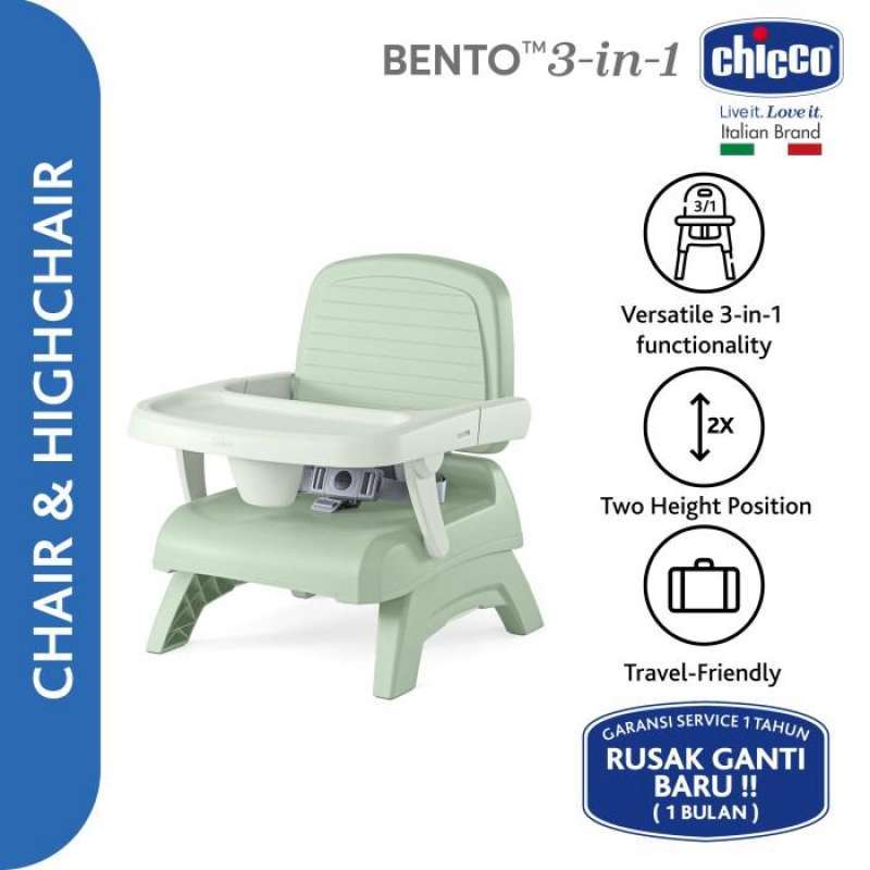 Promo Chicco Bento 3-in-1 Booster Seat Kursi Makan Bayi Kursi