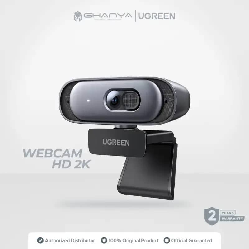 Jual Ugreen 35626 Webcam 2k Full Hd Resolution 1080p 30fps Built