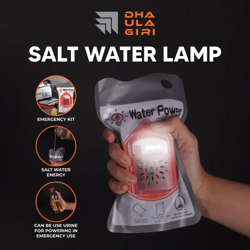 Jual Emergency Salt Water Lamp – Lampu Darurat Tanpa Baterai Dan Tanpa ...