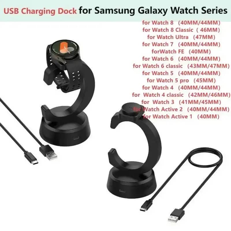 Promo Stand Charger For Samsung Galaxy Watch 7/8/6 Classic/5/5 Pro - Main Image