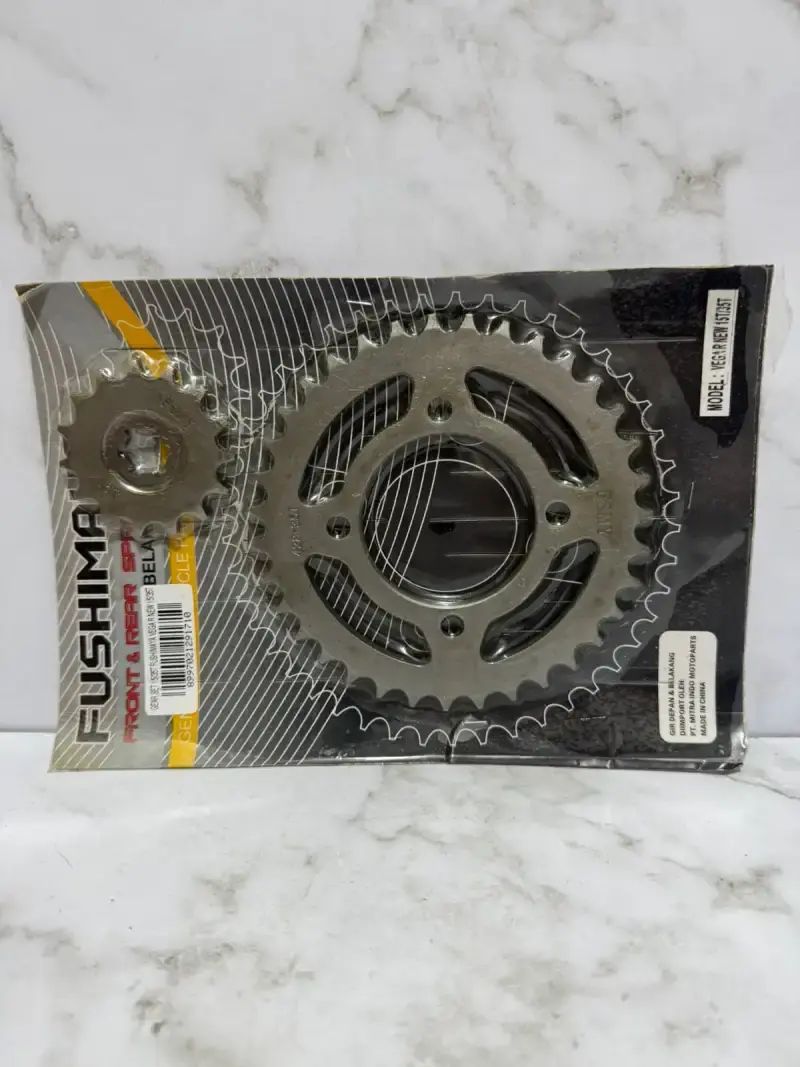 Jual Gear Set Fushimaya Depan Belakang Vega R New 35t/15t Gear Gigi ...