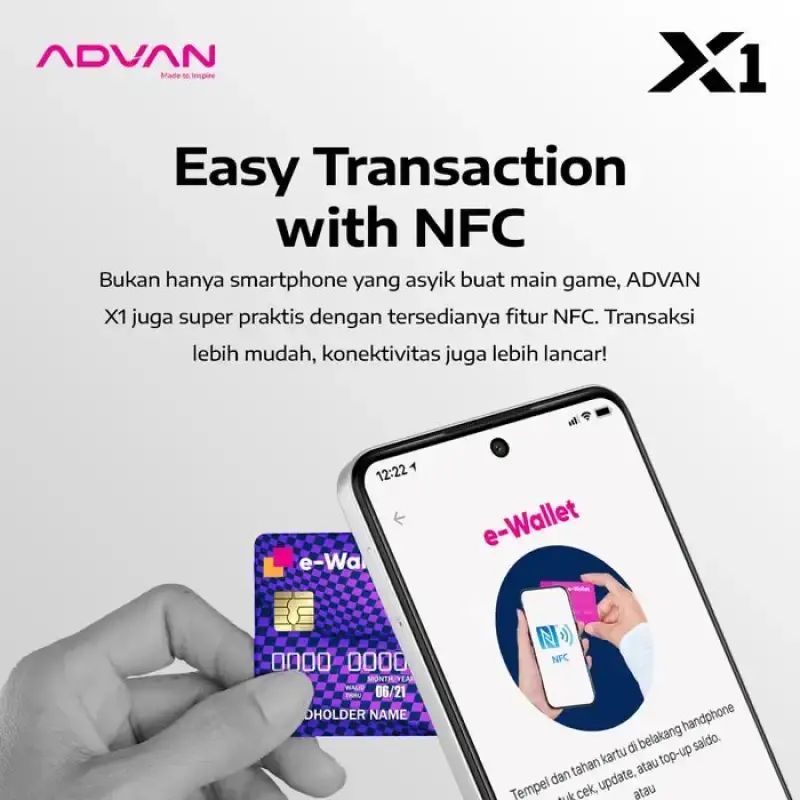 Jual Advan Vandroid X1 Mediatek Helio G100 8gb+8gb/128gb 120hz Ips Fhd+ ...