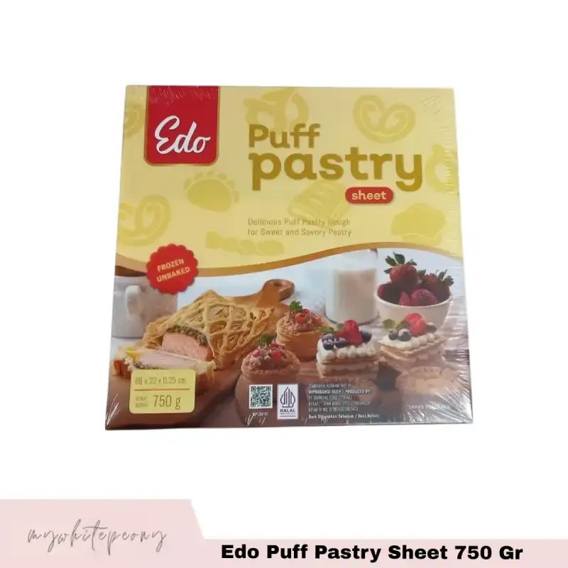 Edo Pastry Jual Edo Puff Pastry Sheet 750 Gr Di Seller Mywhitepeony - Pasteur ...