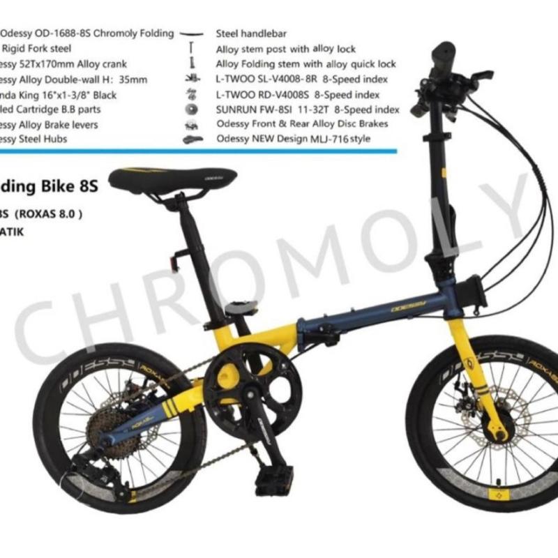 Frame sepeda lipat chromoly vs alloy 2025