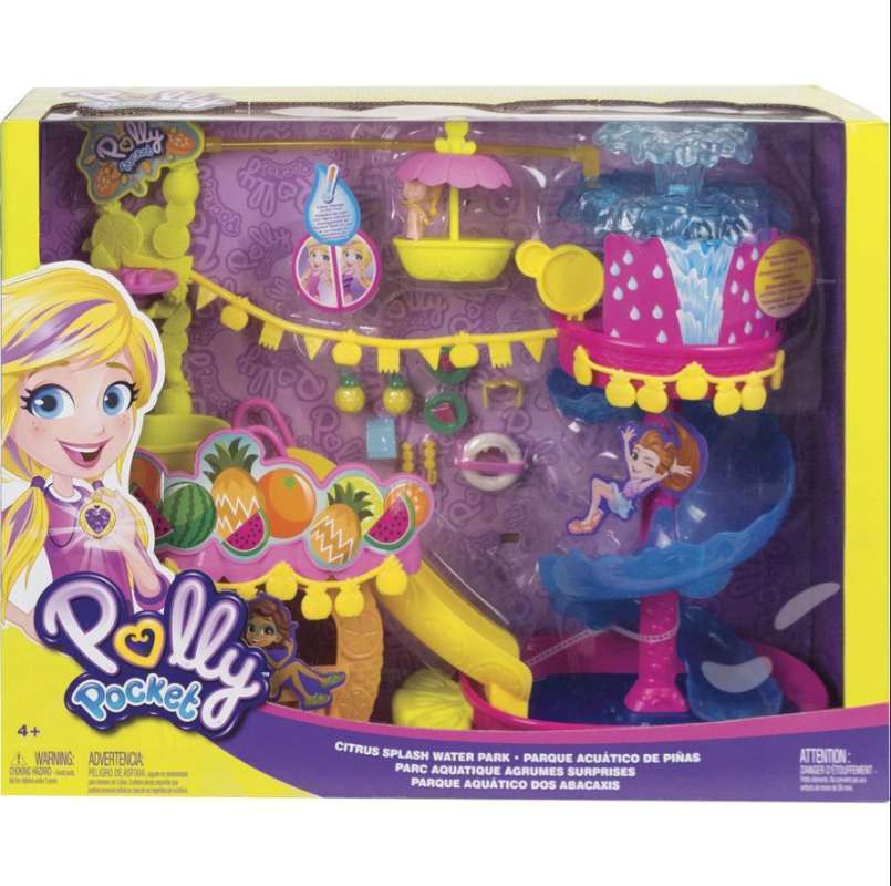  Foto zu Promo Beli 1 Gratis 1 - Polly Pocket Citrus Splash Water Park Gfr02 