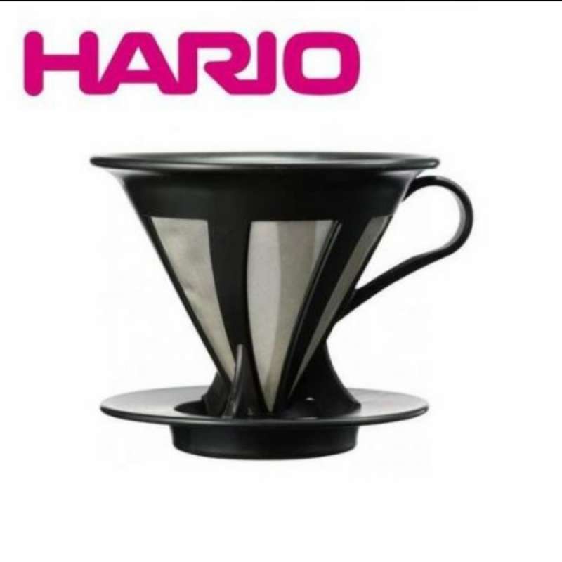Promo Hario V60 metal filter cafeor dripper 02 black CFOD02B Diskon