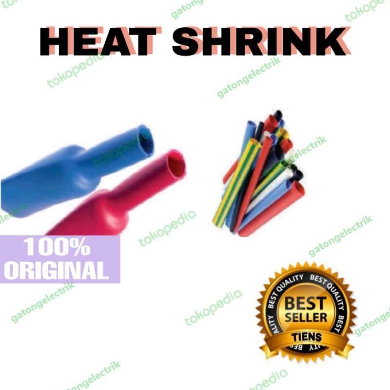 Promo heat shrink tubing hs8 hs9 per 100m Diskon 23 di Seller
