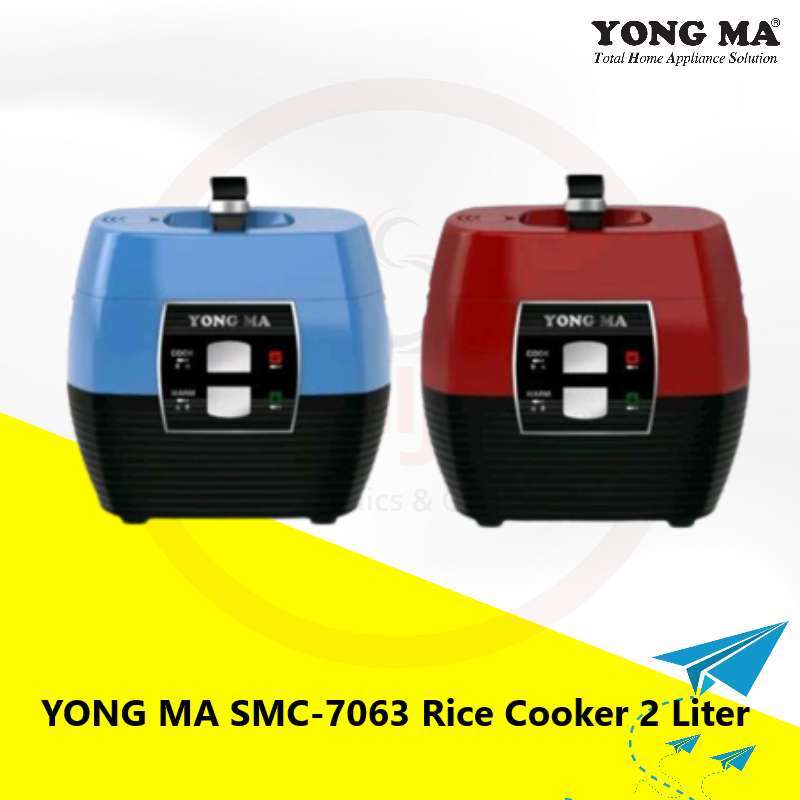 Promo YONG MA SMC7063 Rice Cooker 2 Liter 400 Watt YONGMA SMC 7063