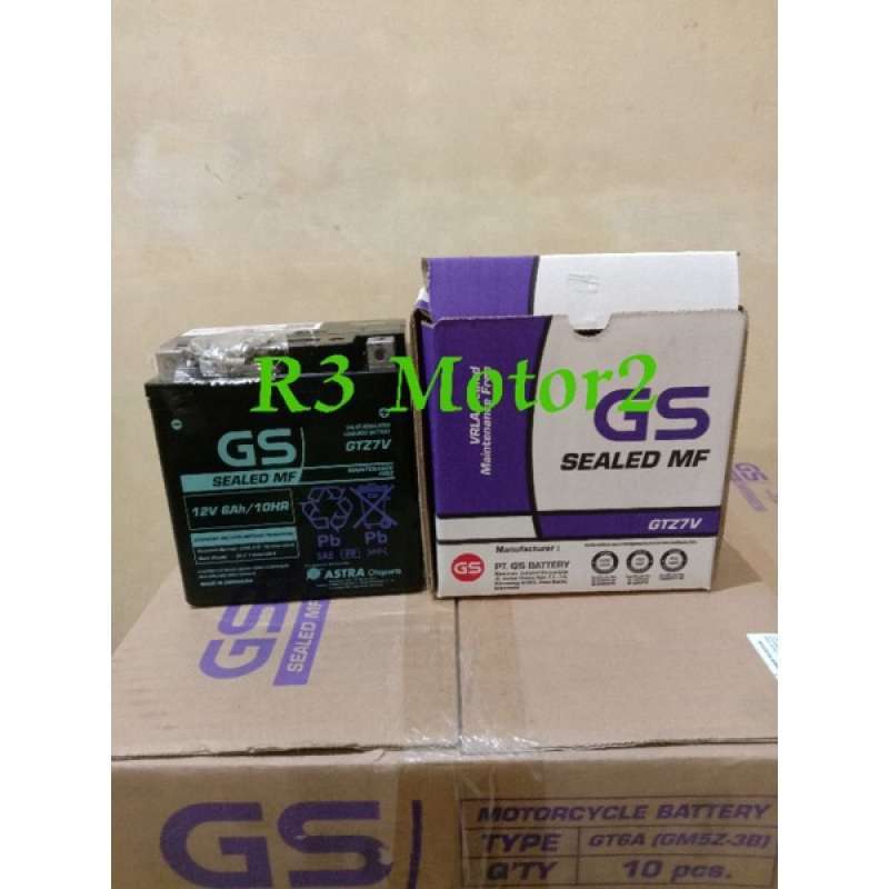 Jual Aki Gs Astra Gtz7v Mf Original Motor Nmax , Aerox 155 Dan Lexi Di