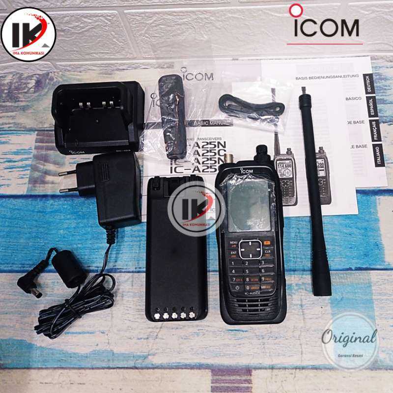 Jual Ht Icom Ic A25ce / Icom A25 / Ht Air Band Ht Penerbangan Ic-a25ce ...