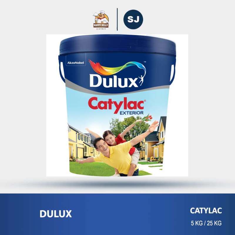 Jual CAT DULUX CATYLAC EXTERIOR 5 Kg di Seller Happy Belly Mart Pulo