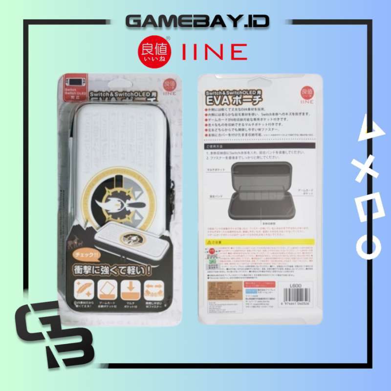 Jual Nintendo Switch OLED V2 iine Pouch Bag Carrying Case Pokemon
