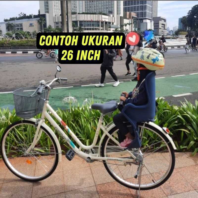 Sepeda Remaja Promo Sepeda Keranjang Remaja Dewasa Genio Celesta Ukuran 20 24 26 Inch ...