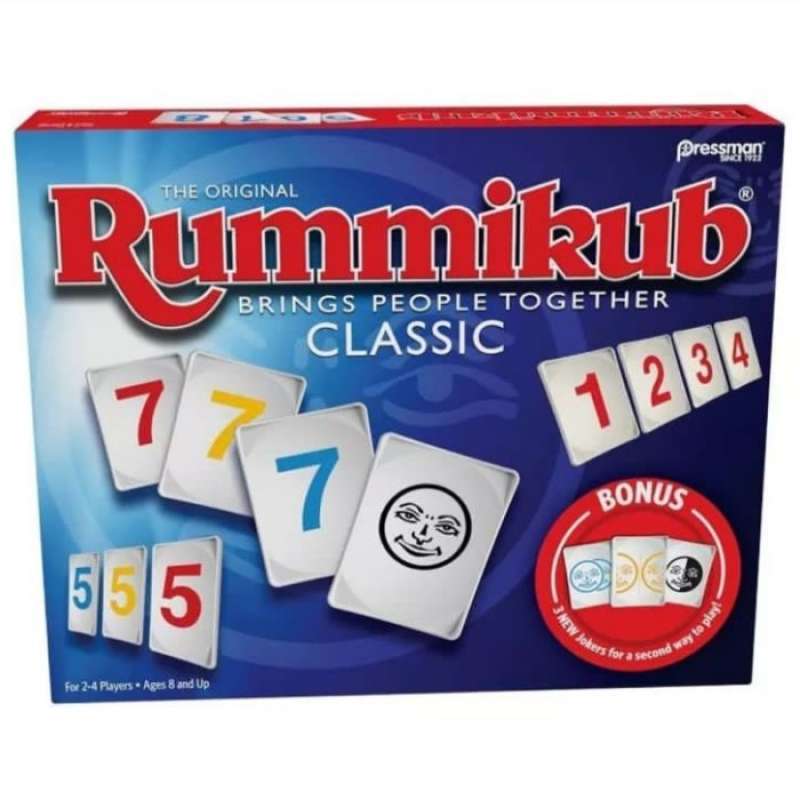 Promo The Original Rummikub Classic Board Game Mainan Kartu Diskon 17