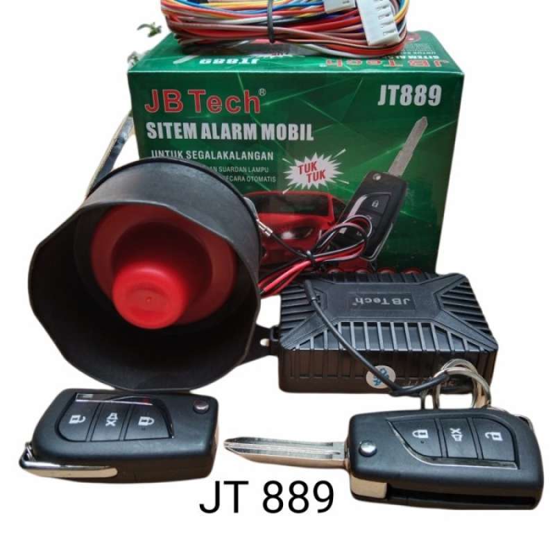 Promo Alarm Mobil Universal Jb Tech Jt 889 Model Kunci Innova Reborn ...