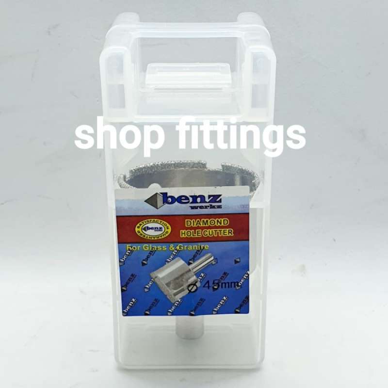 Promo Benz Mata Bor Kaca Keramik 45 Mm Diamond Hole Saw Glass Tile