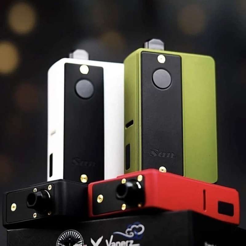 Promo New San Aio 80W Aio Boro Kit Device Vaperzcloud - Black Diskon 23 ...