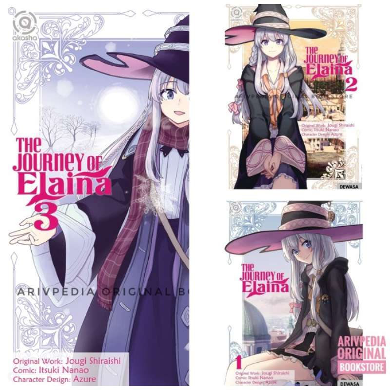 Promo The Journey of Elaina 1 2 3 4 5 6 7 8 9 10 (Komik Segel Original
