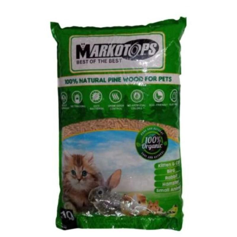 Promo Markotops Pine Wood Pet Litter 10 Kg Pelet Pellet Kayu Pasir