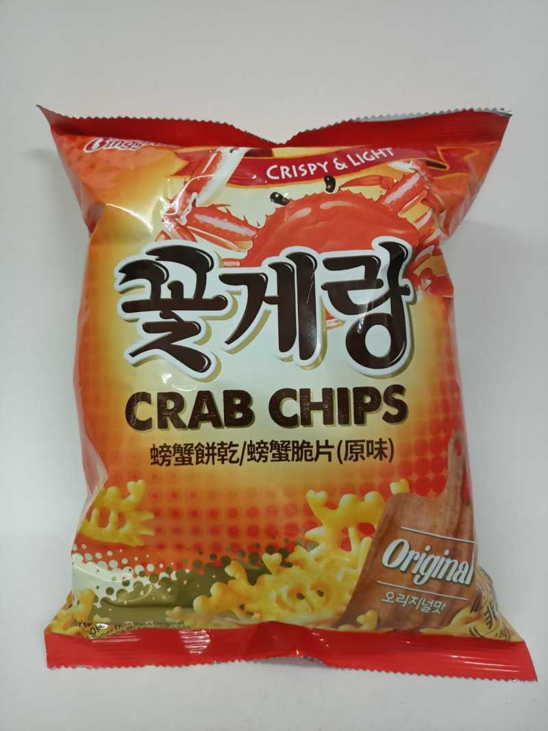 Jual BINGGRAE CRAB CHIPS ORIGINAL 70GR di Seller Ranch Market ...