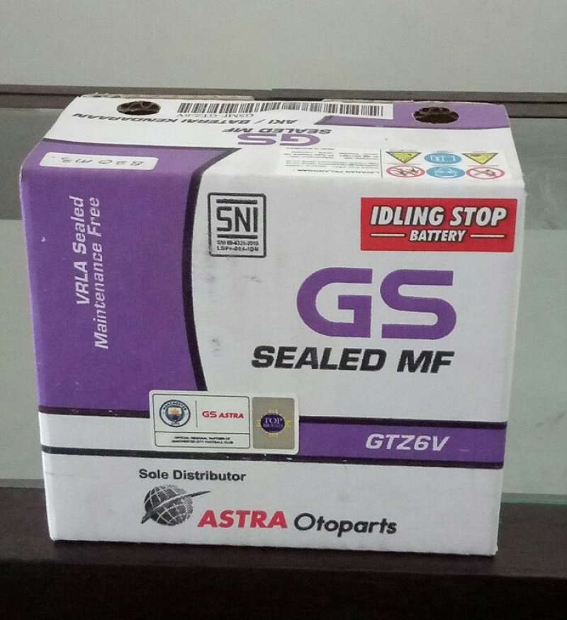 Promo Aki Honda Vario 125/150 GTZ6V GS Astra Aki kering Diskon 17% di