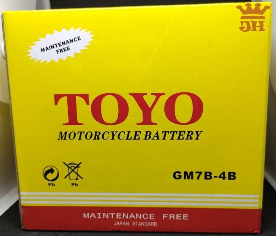 Promo Aki motor TOYO GM7B -4B MF TER NOUVO SCORPIO Diskon 23% di Seller
