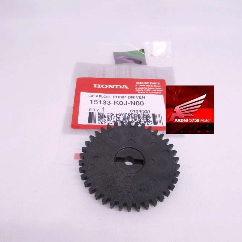Jual GEAR OIL PUMP DRIVEN GIR GIGI POMPA OLI GENIO NEW BEAT K1A NEW