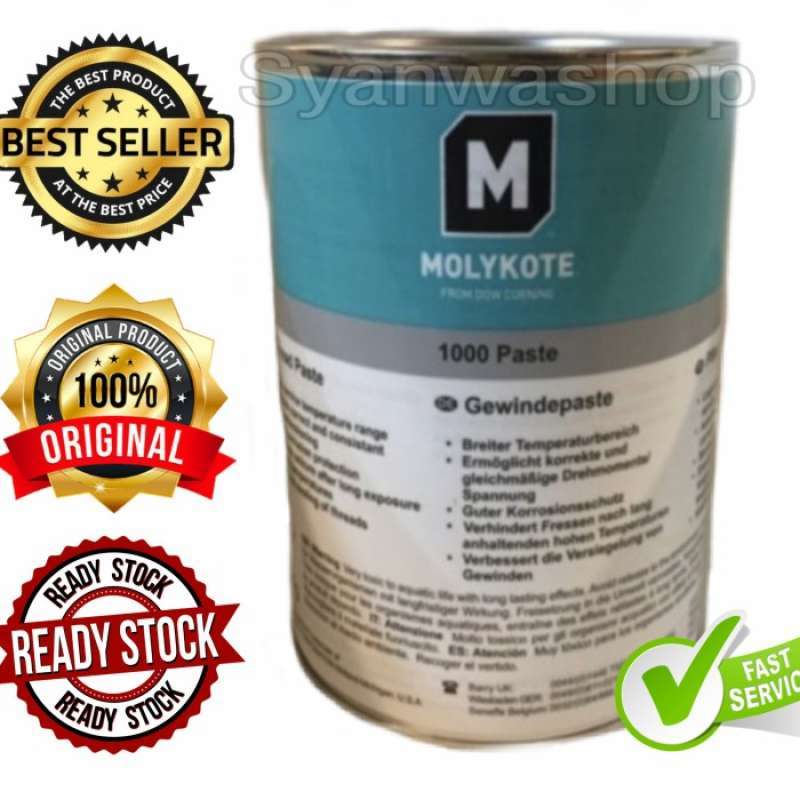 Jual Molykote 1000 Paste,anti Seize,solid Lubricant,pelumas Baut Anti