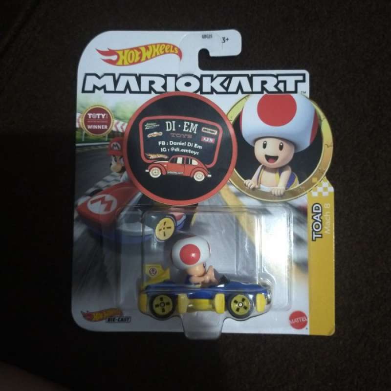 Promo Hot Wheels Mario Kart Toad Mach 8 Diskon 17 di Seller Hafizh