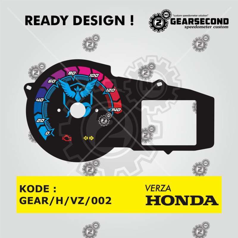 Jual Ready Design Panel Speedometer Custom Verza - Gearsecond ...
