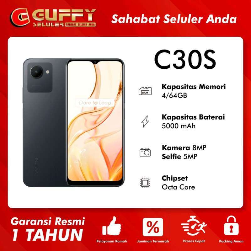 Jual Realme C30S 4/64GB di Seller Guffy Seluler - Banyumanik, Kota ...