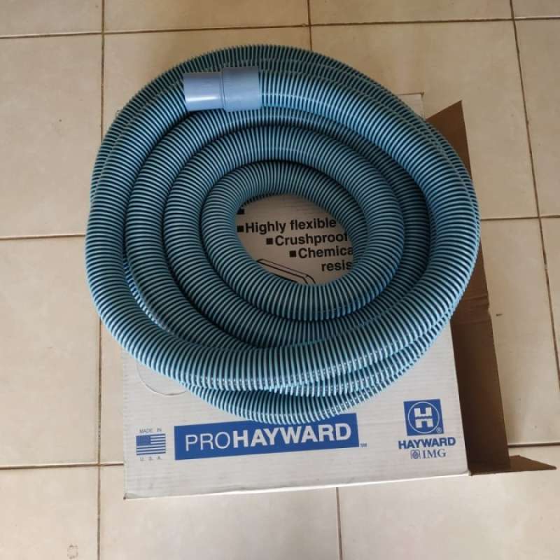 Promo vacuum hose selang kolam renang 9m merk hayward pool vacuum