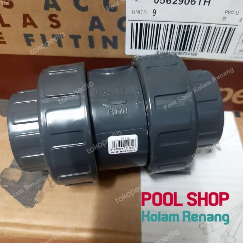 Promo Check Valve 1,5 Inch Astral Cepex Original / Check Valve Kolam