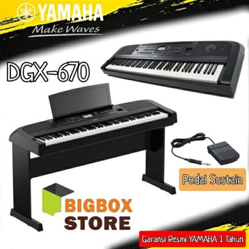 Jual Yamaha Portable Grand Piano Dgx670 / Dgx 670 / Dgx670 Di Seller