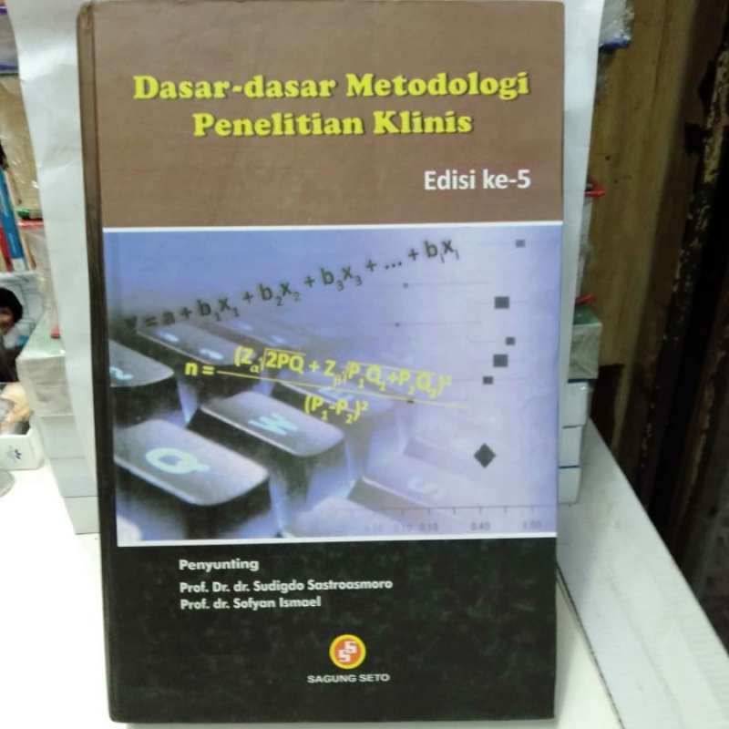 Promo Buku Dasar Dasar Metodologi Penelitian Klinis Edisi Kelima Diskon ...